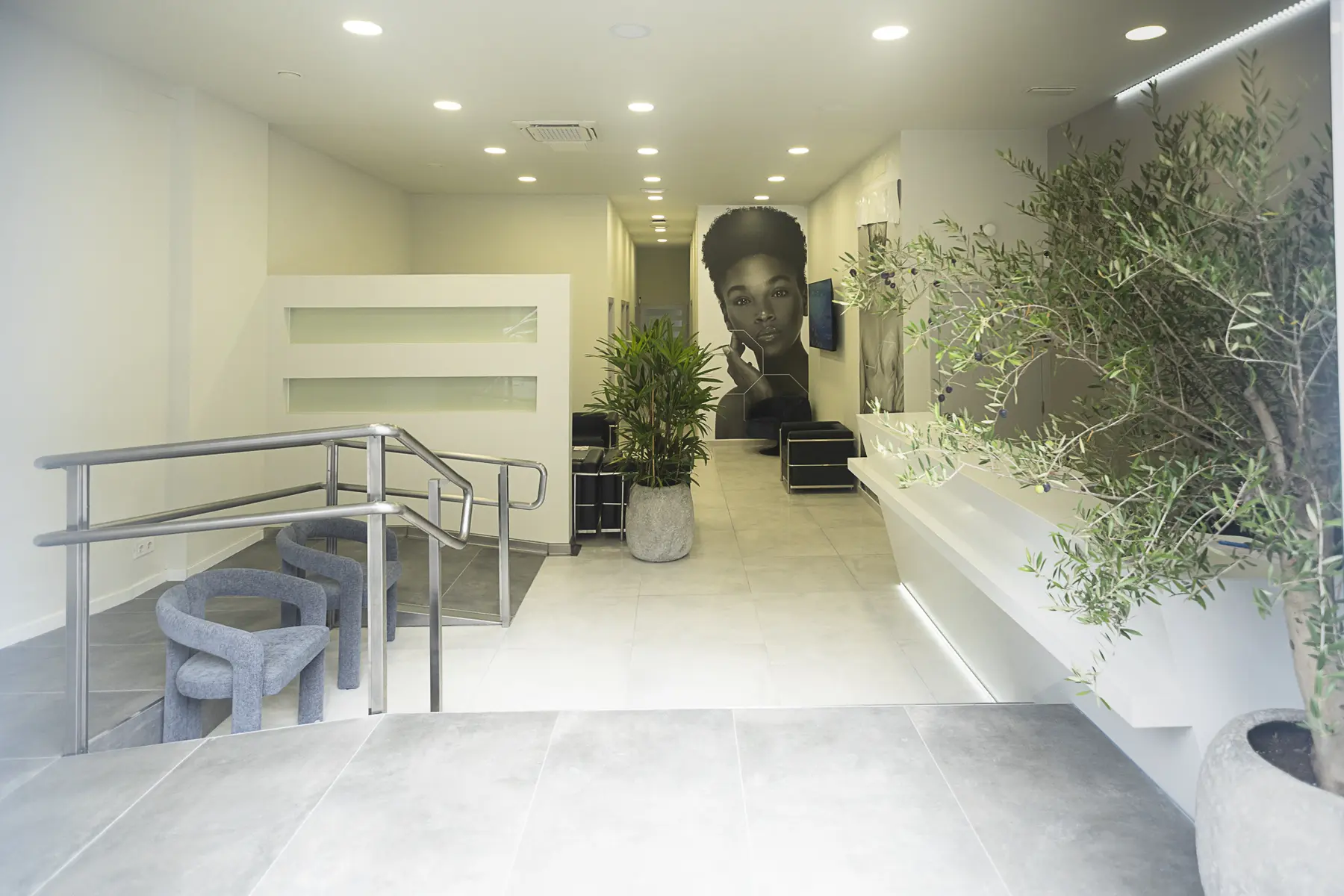 Entrada interior de Ginefem Puerto de la Cruz