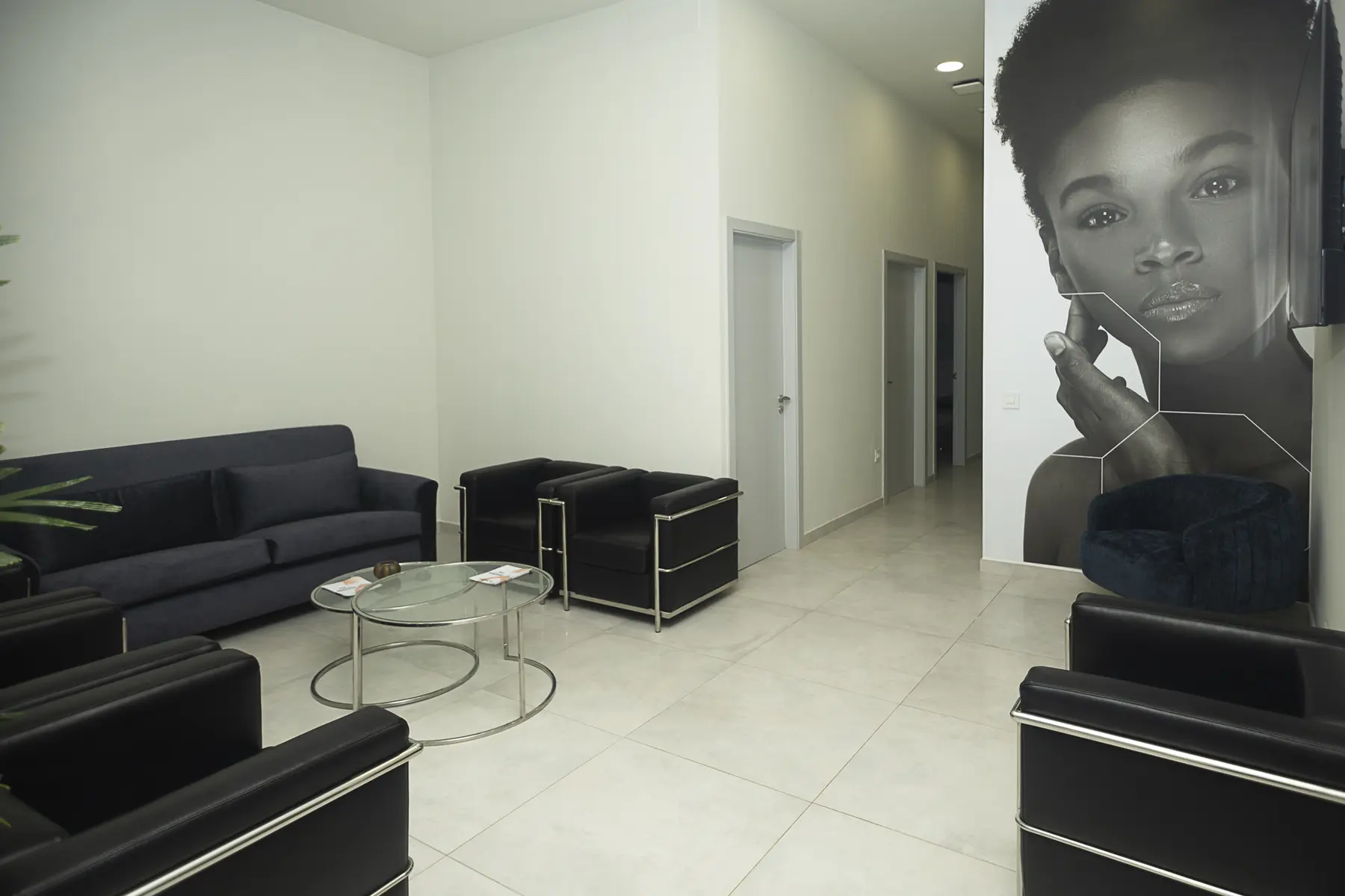 Sala de espera de Ginefem Puerto de la Cruz